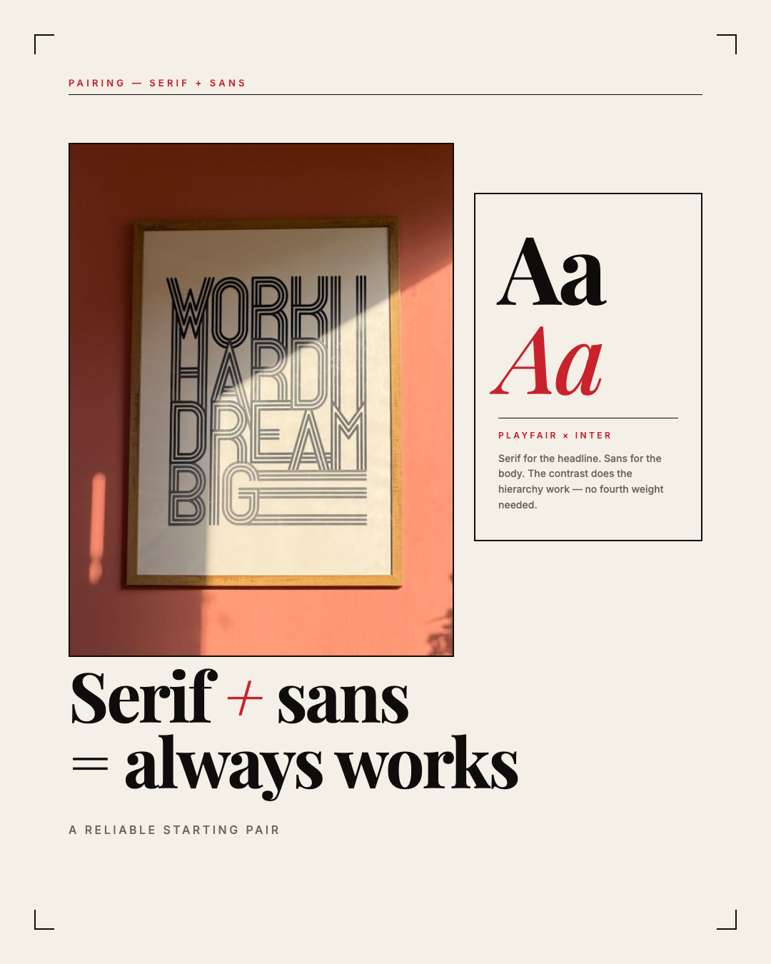 Bold Editorial Mono — Typography preview