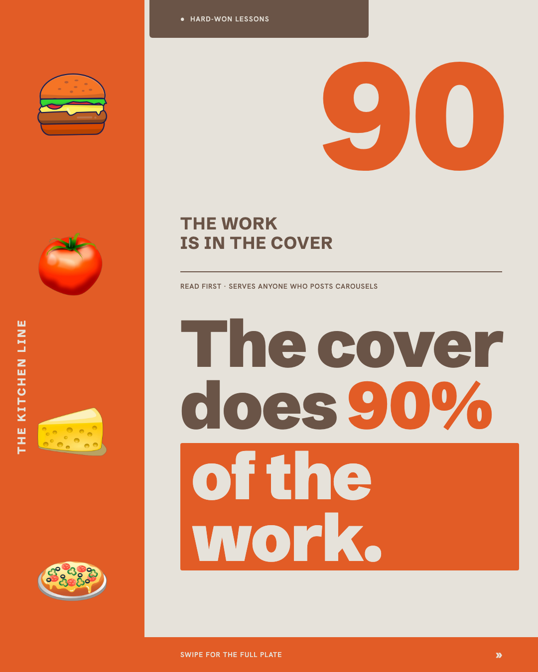 The cover does 90% of the work preview