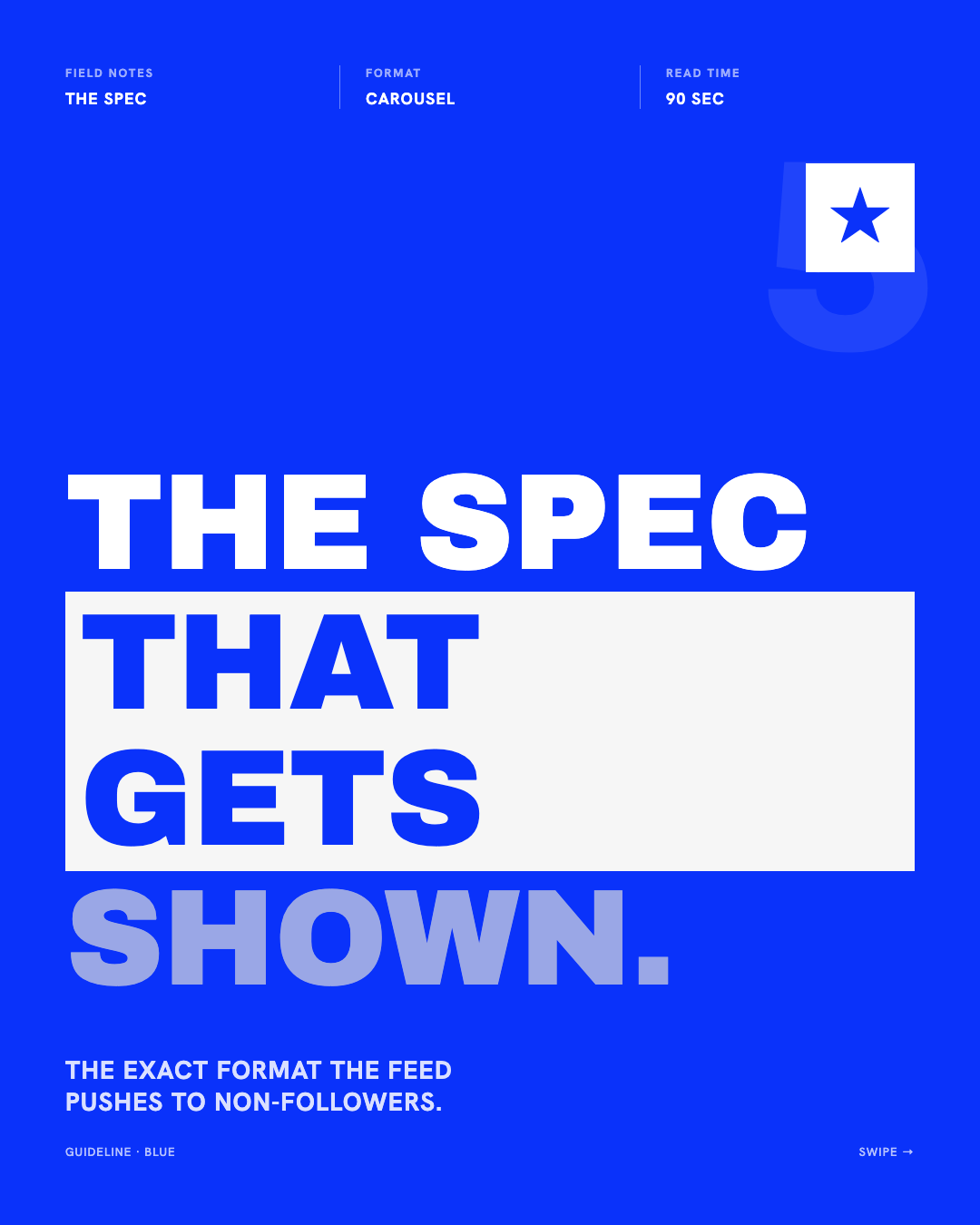 The Carousel Spec That Gets Shown preview