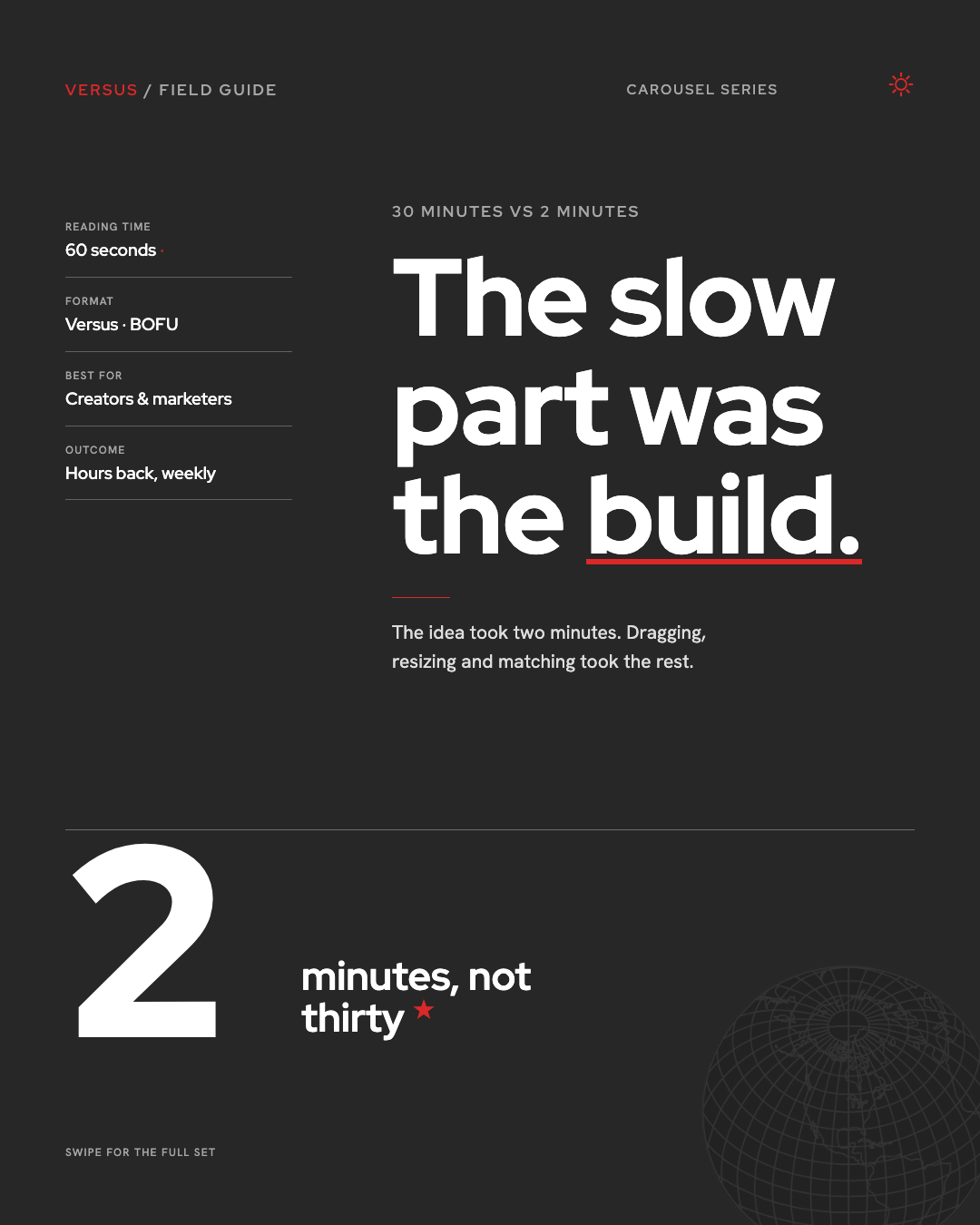 30 minutes in Canva vs 2 minutes here preview