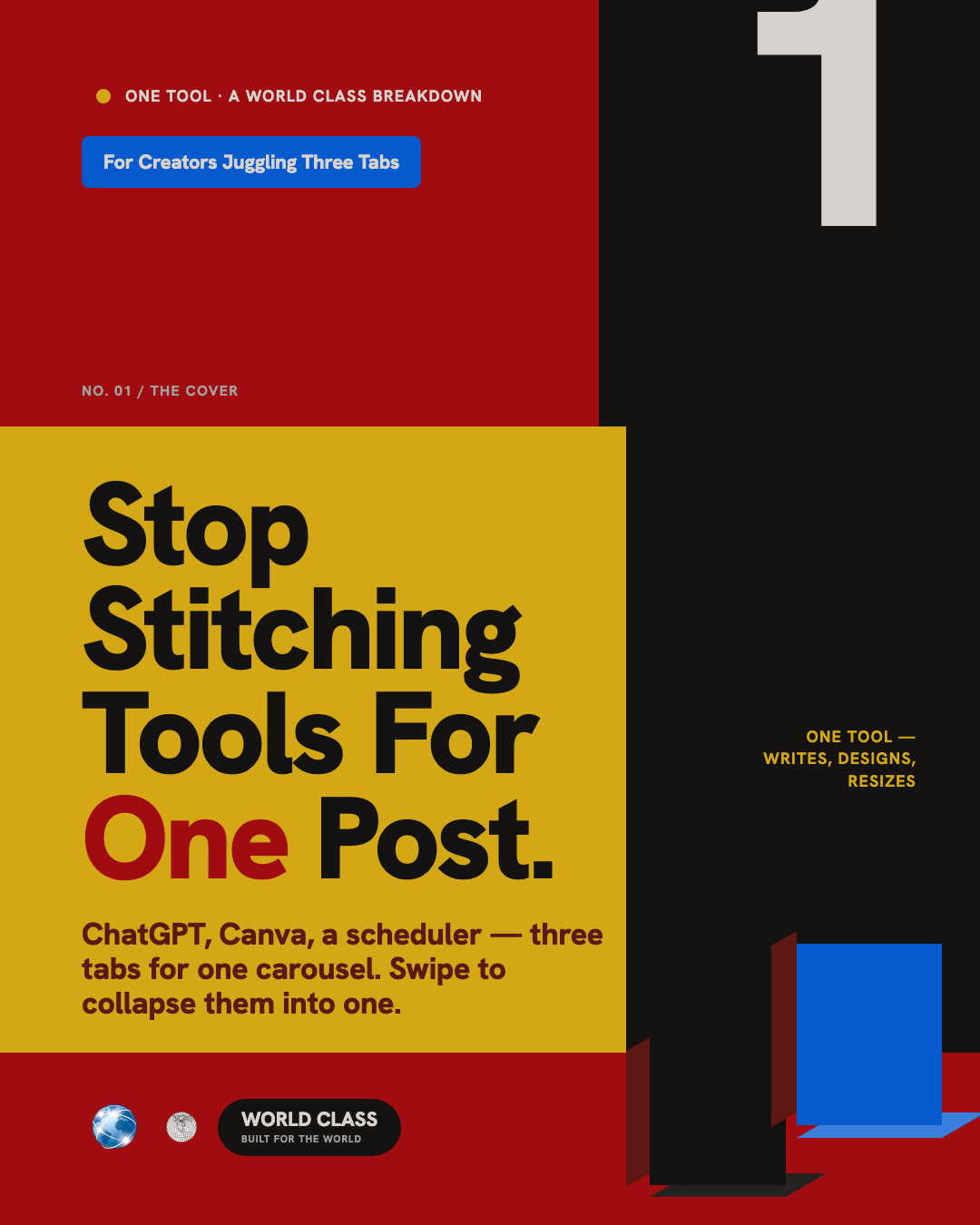 One Tool Replaces Three preview